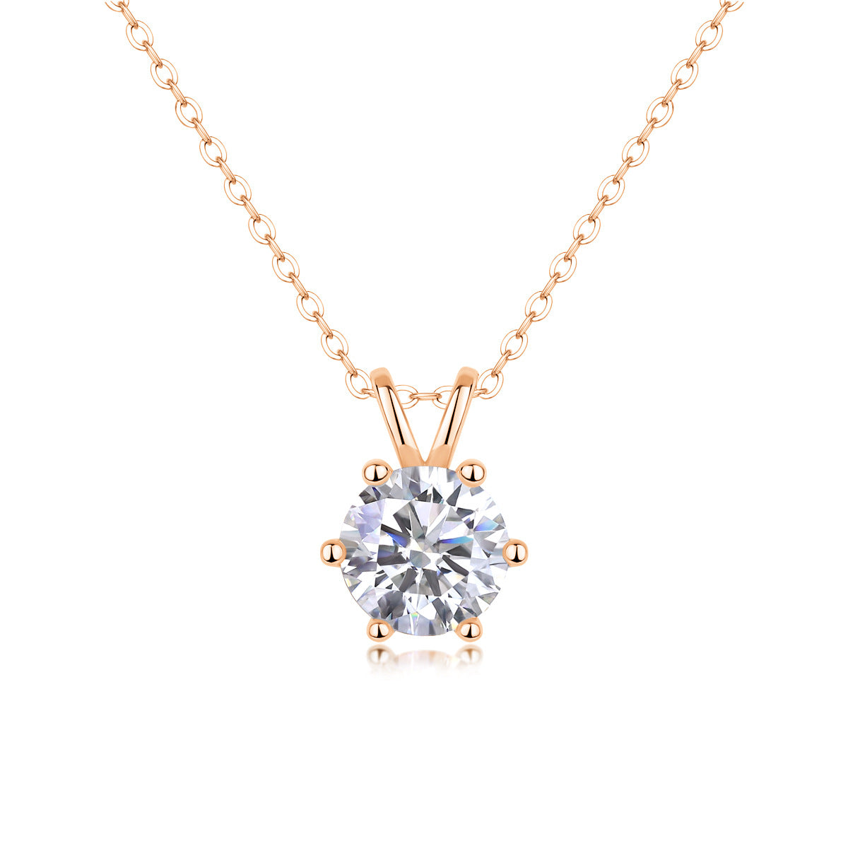 2 Carat D-VVS1 Lab-Grown Diamond Star Love Pendant For Women