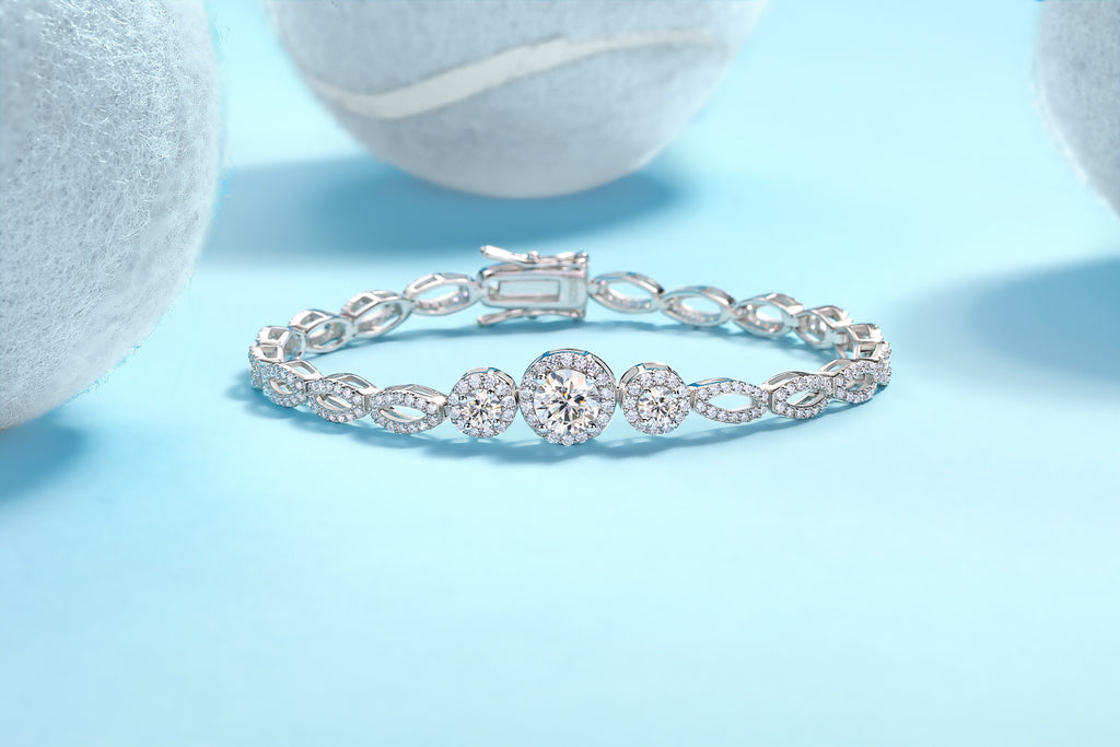 Moissanite Bracelet for Women