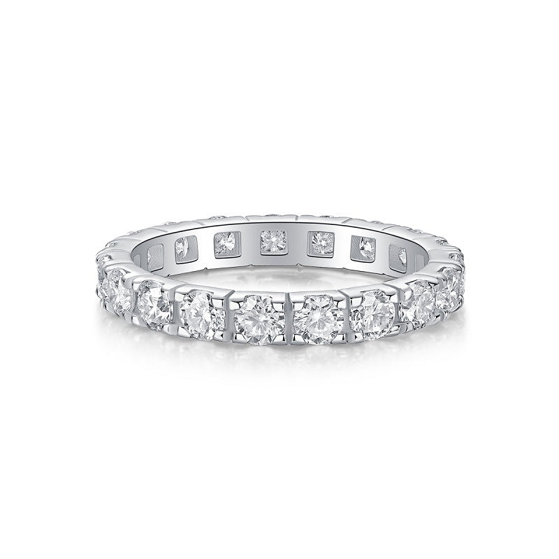2 Carat (0.1*20pcs) Moissanite Diamond Wedding Ring for Women
