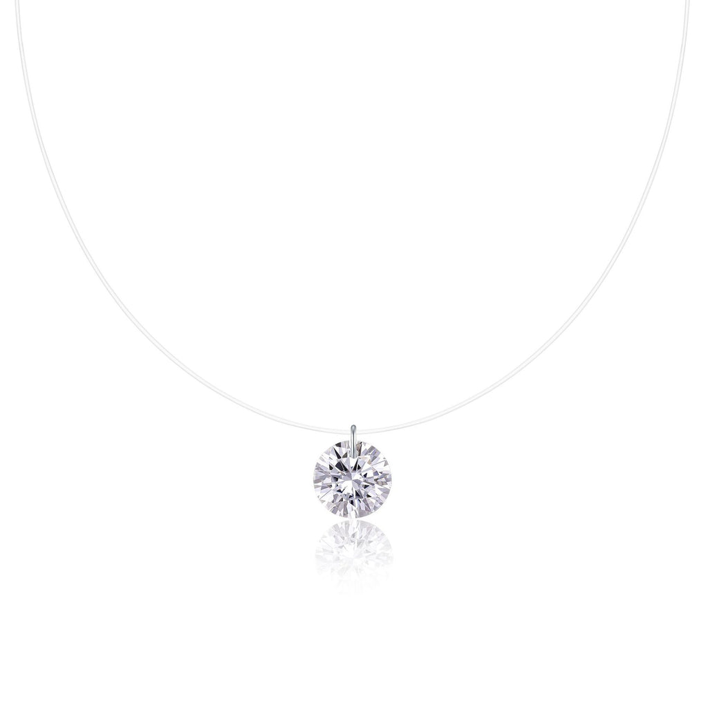 1 Carat D-VVS1 Lab Diamond Mermaid Tears Necklace for Women