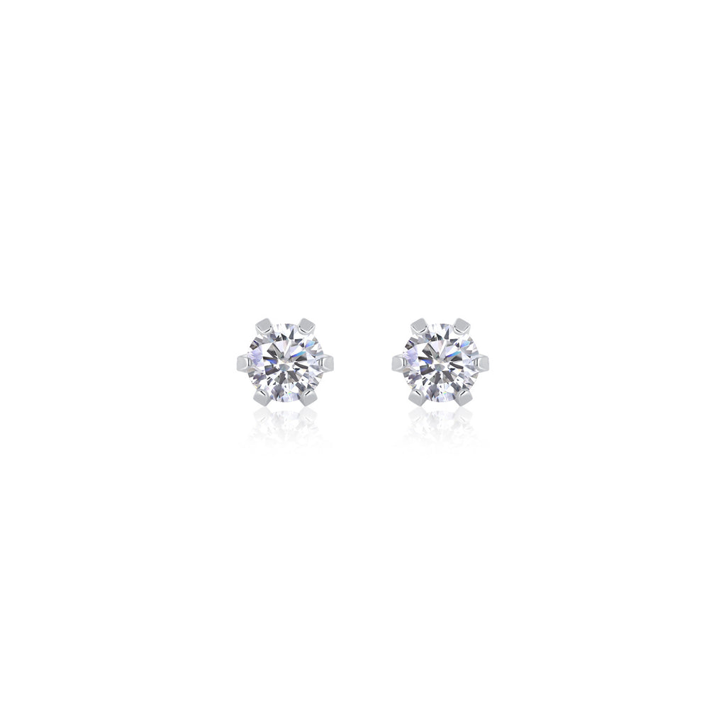 Unisex Moissanite Engagement Earrings For Women (D-VVS)
