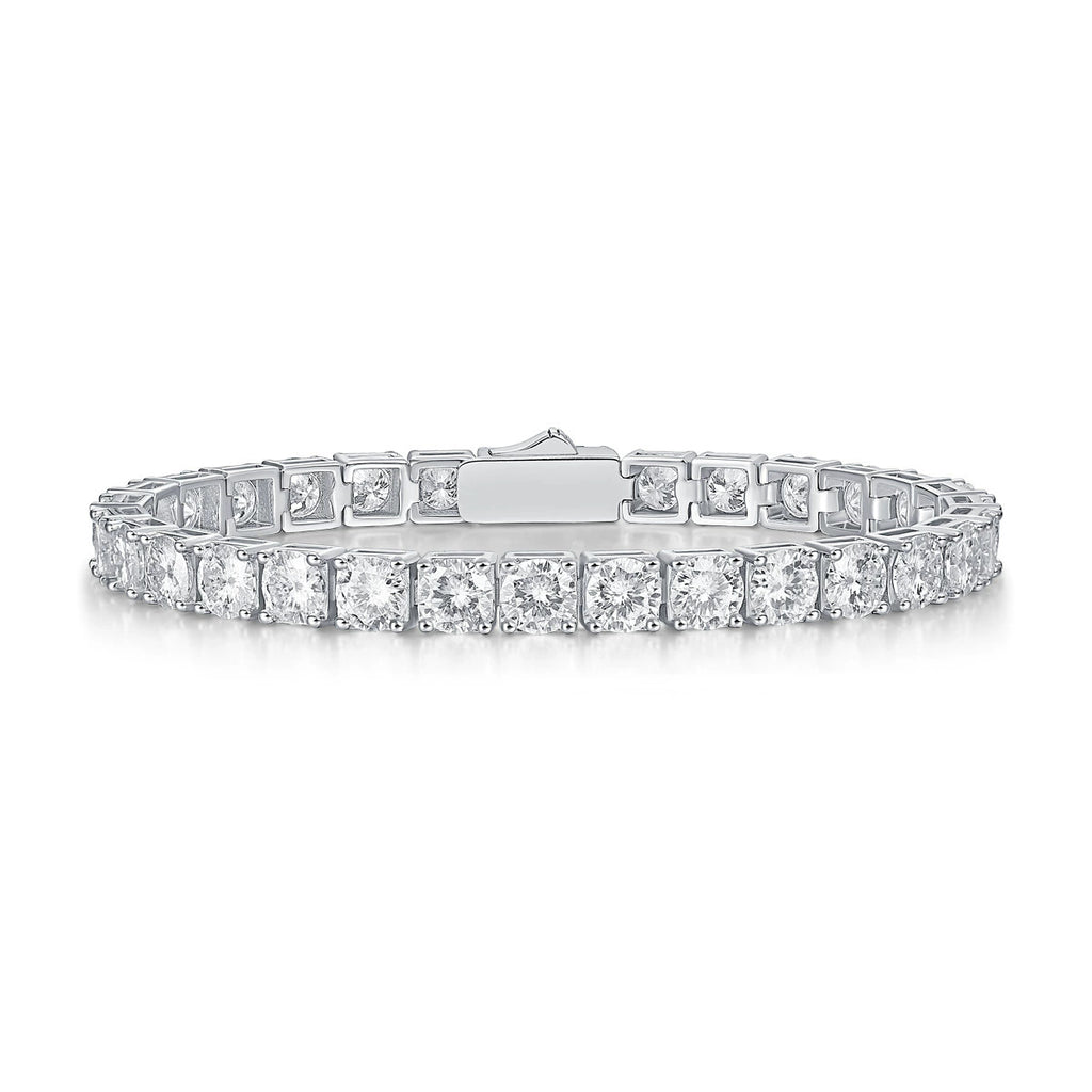 High Quality Men's and Women's Moissanite Bracelet S925 Plated with 18K Gold