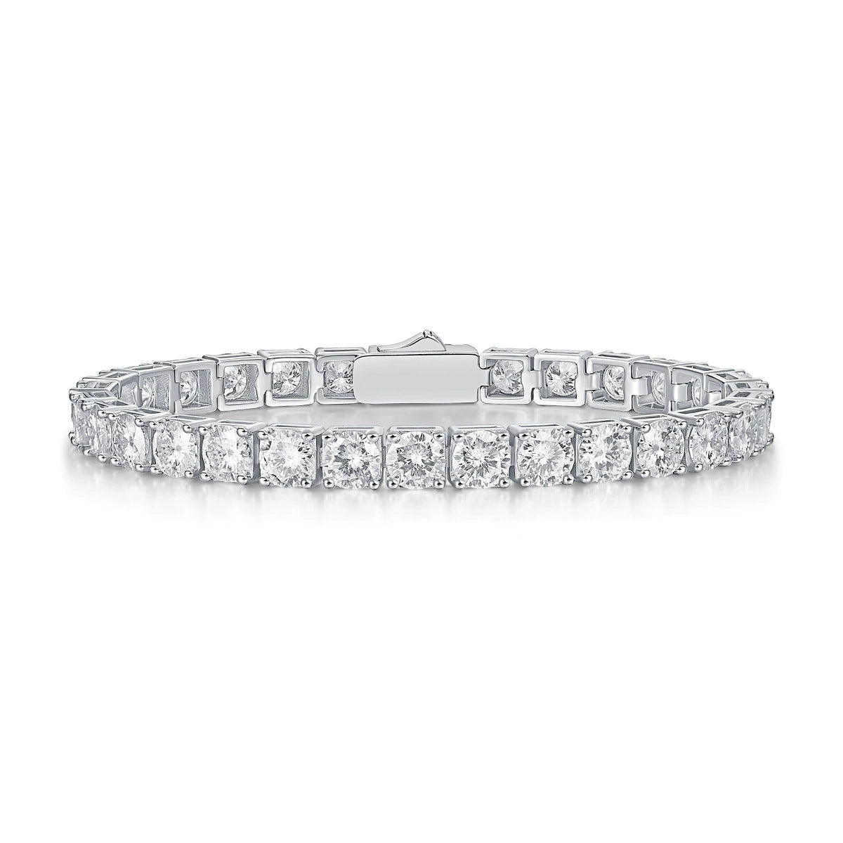 High Quality Men's and Women's Moissanite Bracelet S925 Plated with 18K Gold