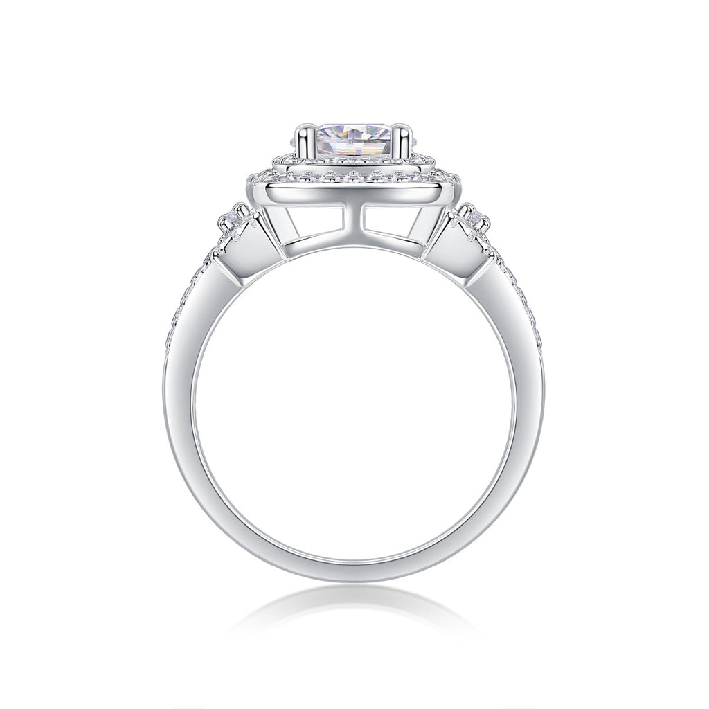 1 Carat D-VVS1 Lab Grown Diamond Ring for Women