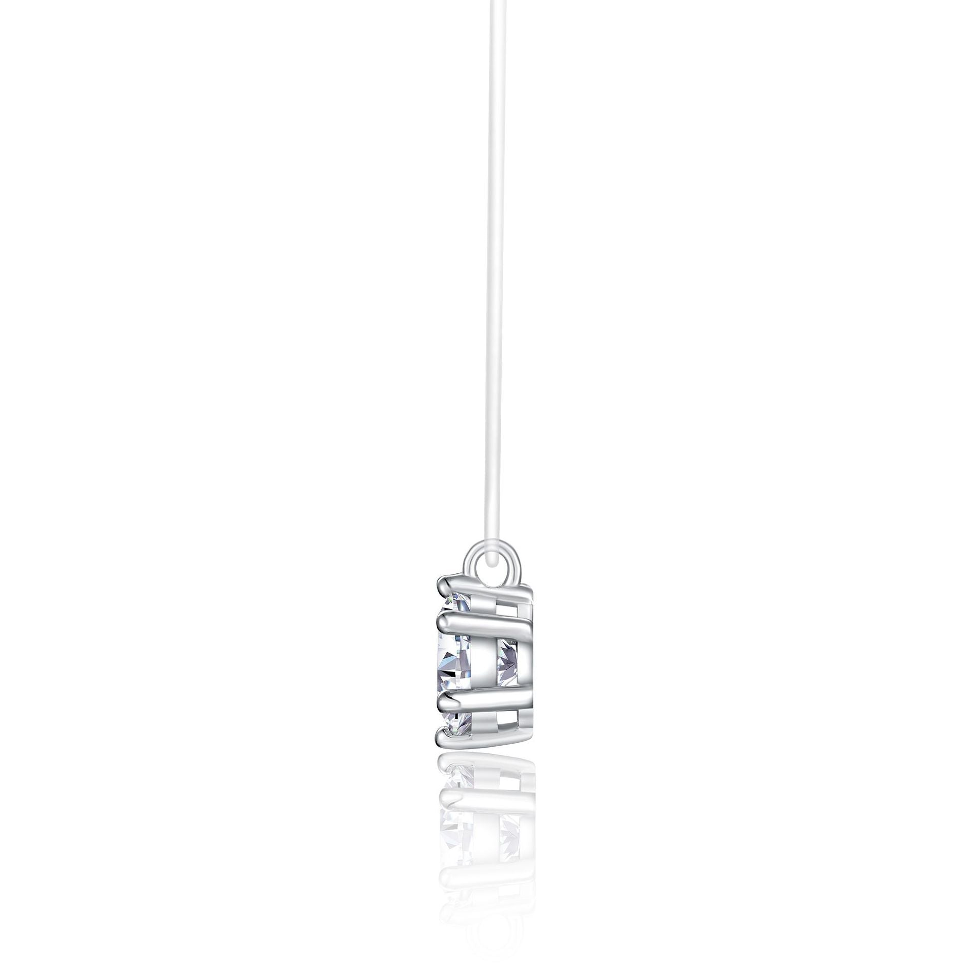 1 Carat D-VVS1 Lab Diamond Mermaid Tears Necklace for Women