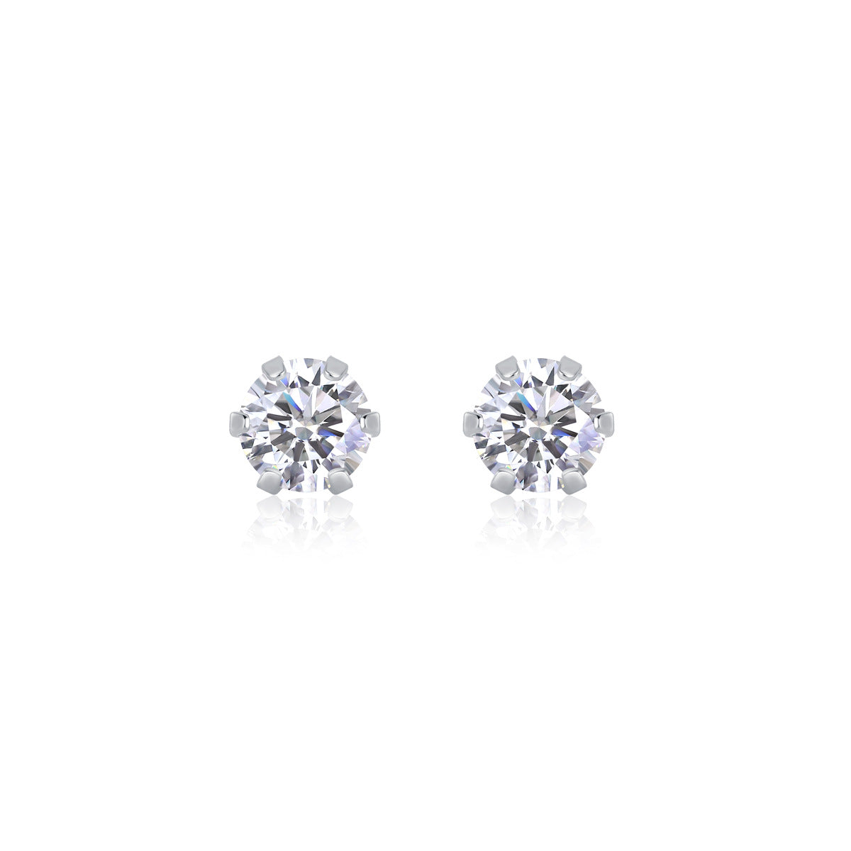 Unisex Moissanite Engagement Earrings For Women (D-VVS)