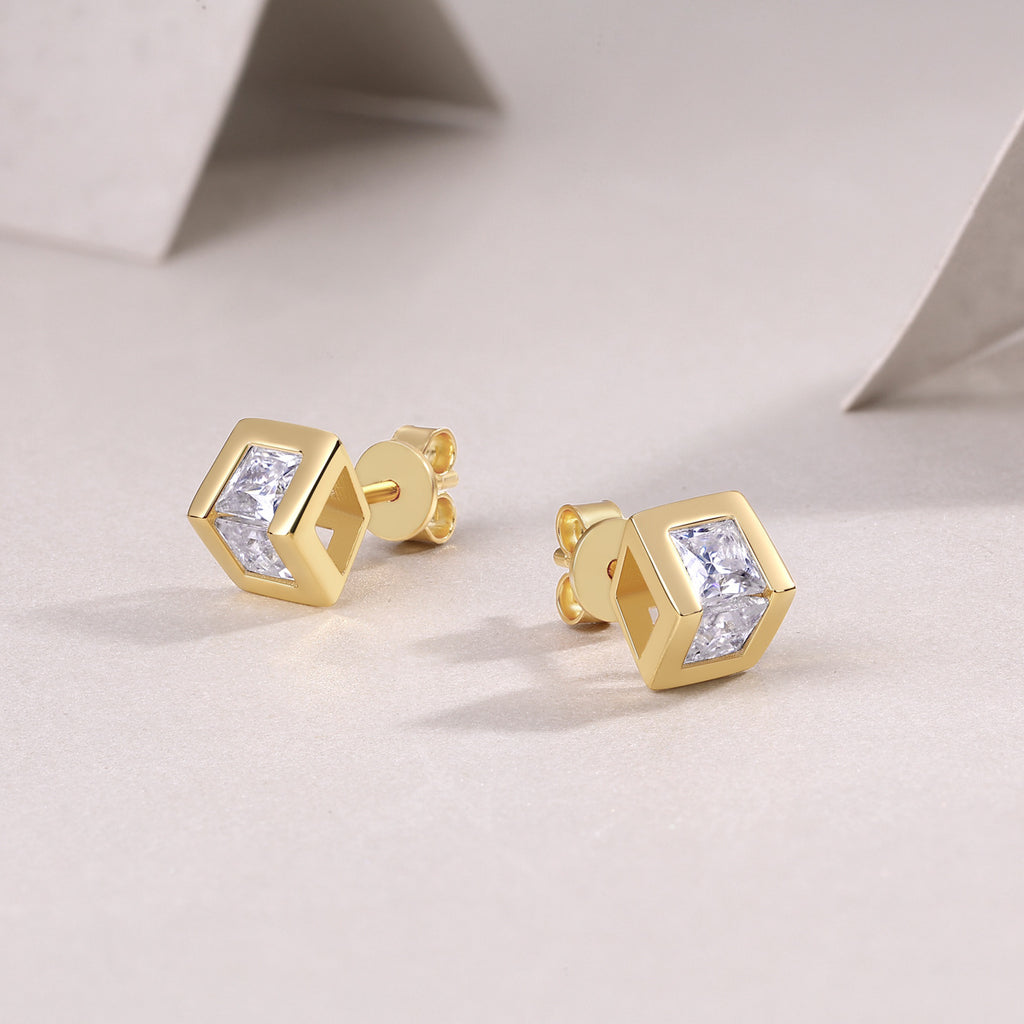 Eternal Peace Moissanite Diamond Unisex Earrings
