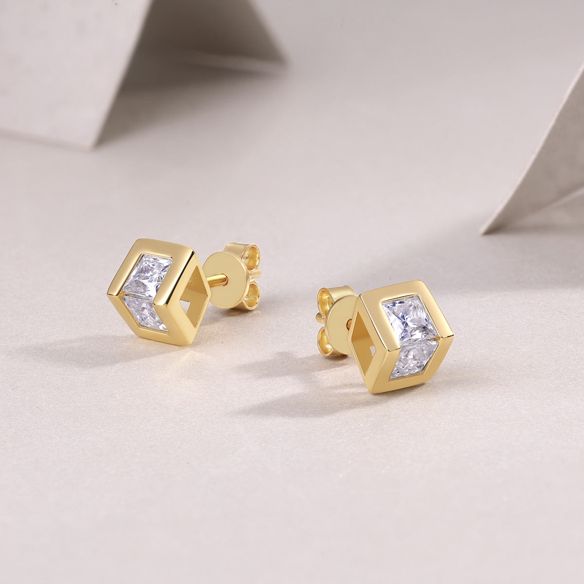 Eternal Peace Moissanite Diamond Unisex Earrings