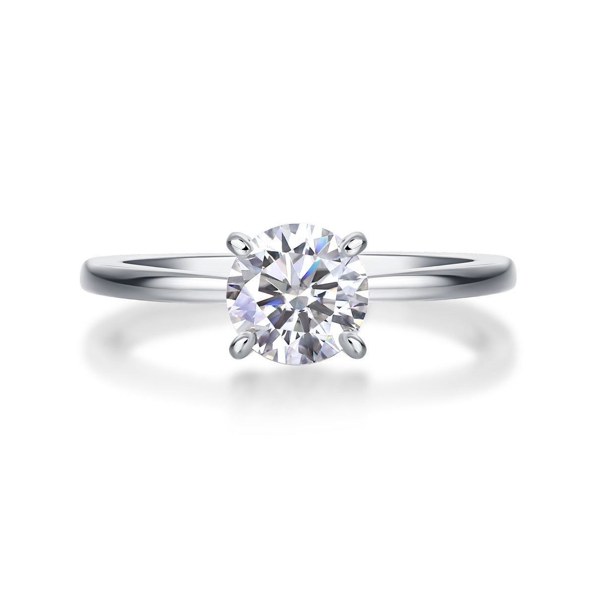 1 Carat D-VVS1 Lab Grown Diamond Ring for Women