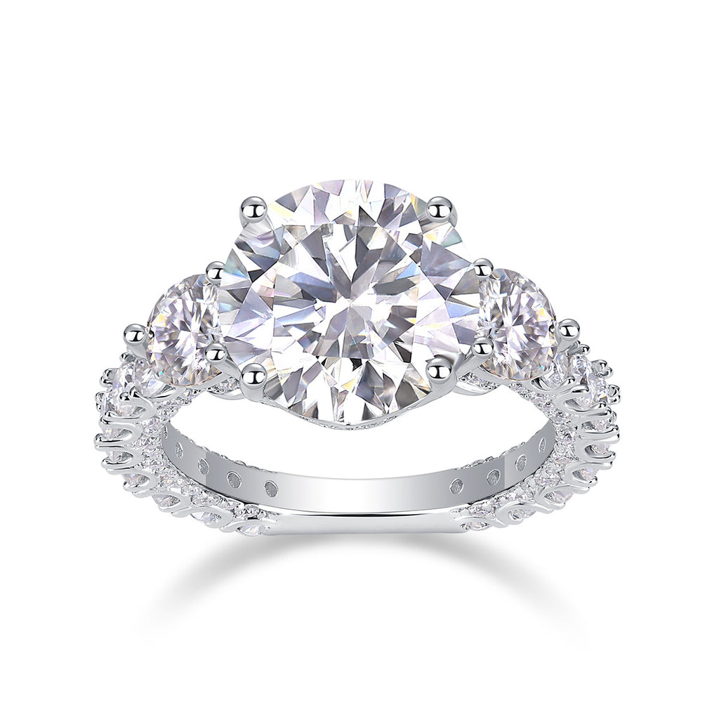 5 Carat Moissanite Wedding Engagement Ring for Women
