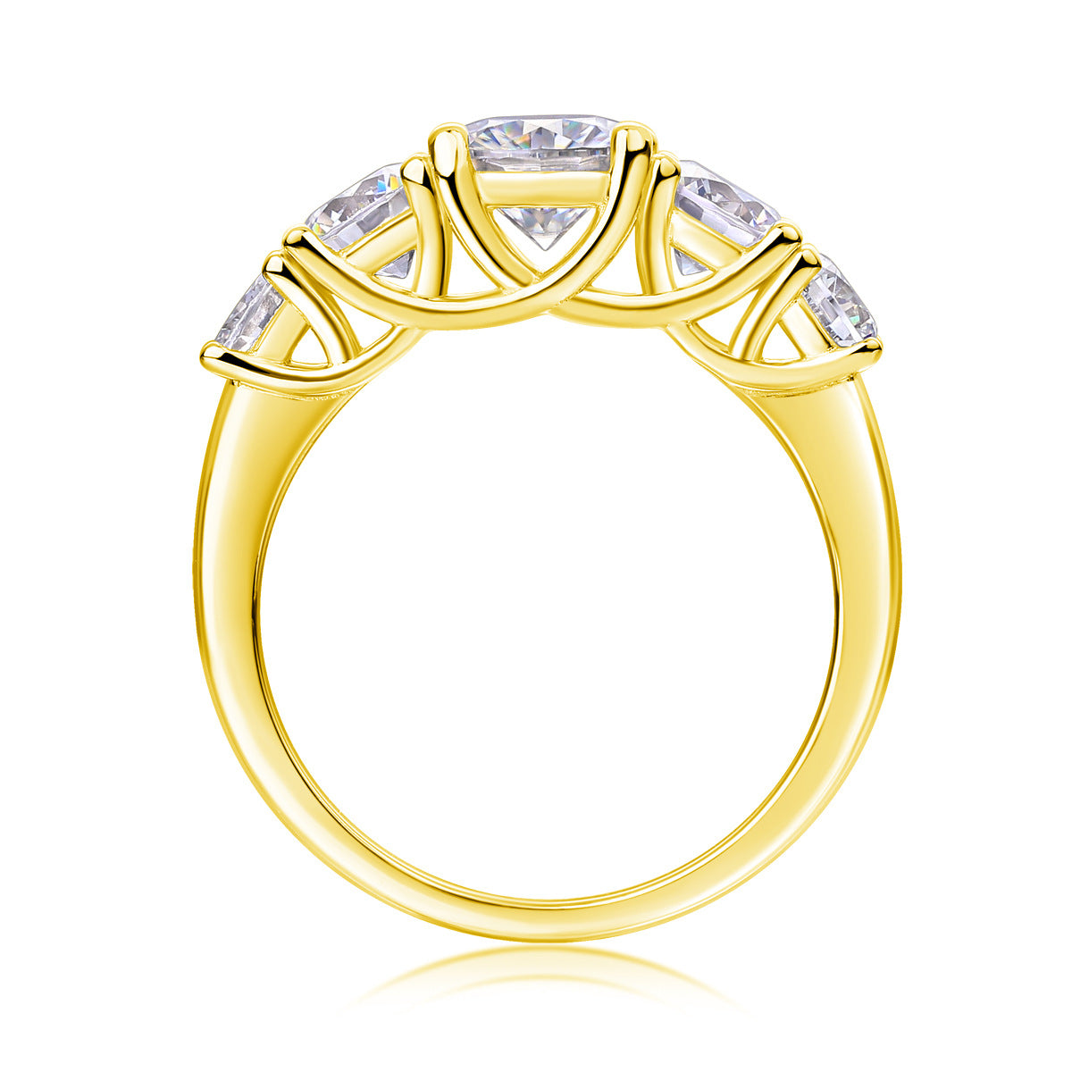 1 Carat D-VVS1 Lab Grown Diamond Ring for Women