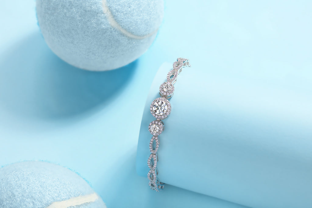 Moissanite Bracelet for Women