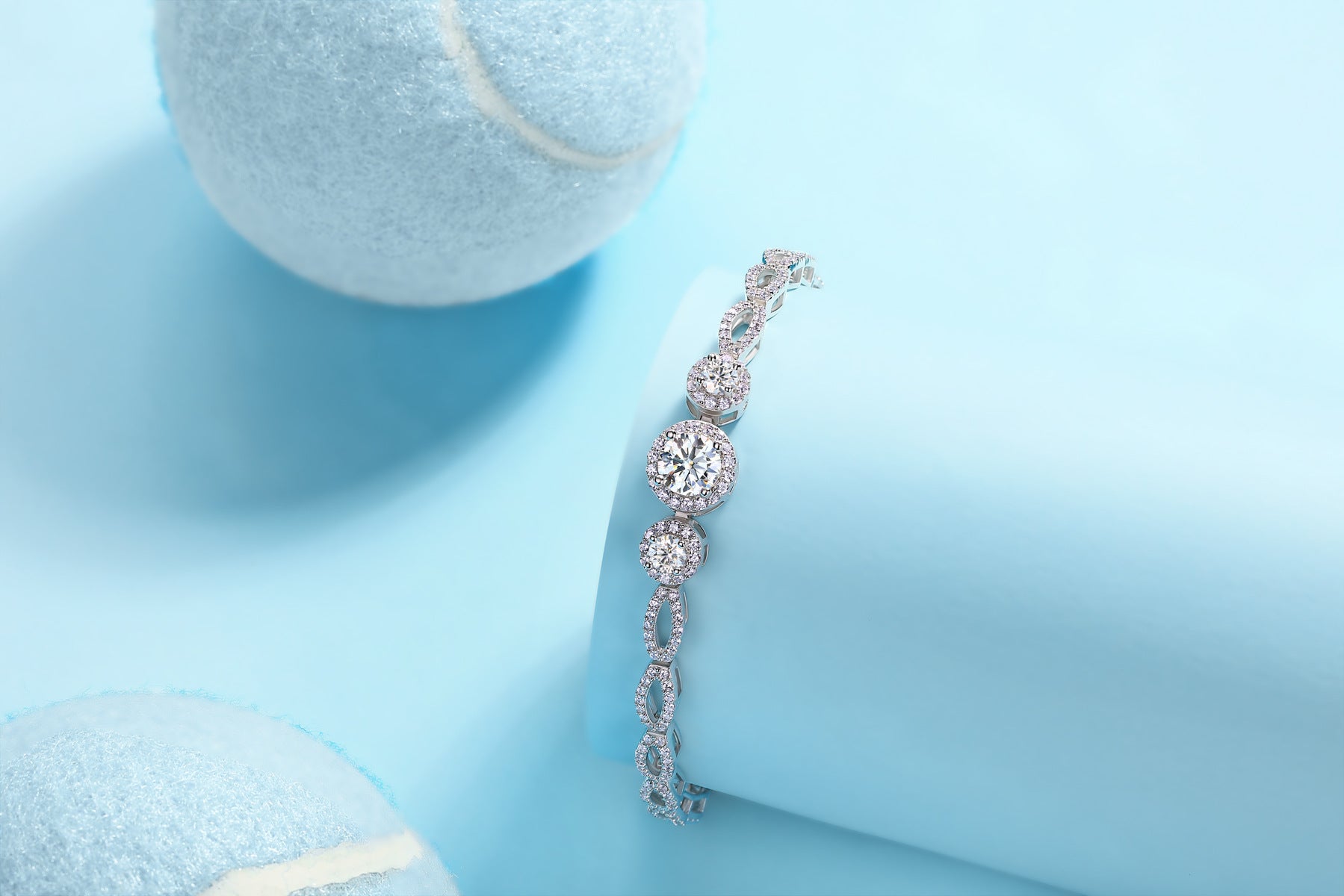 Moissanite Bracelet for Women