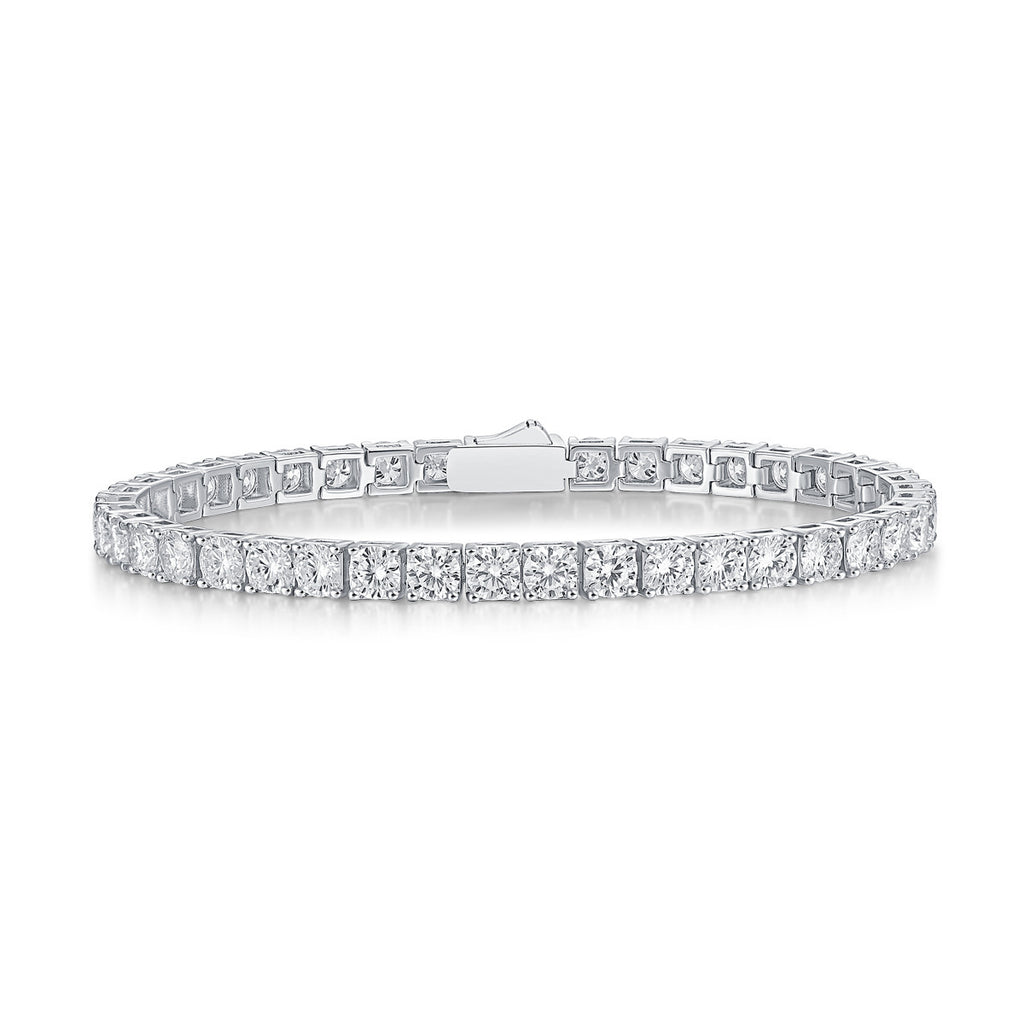 High Quality Men's and Women's Moissanite Bracelet S925 Plated with 18K Gold