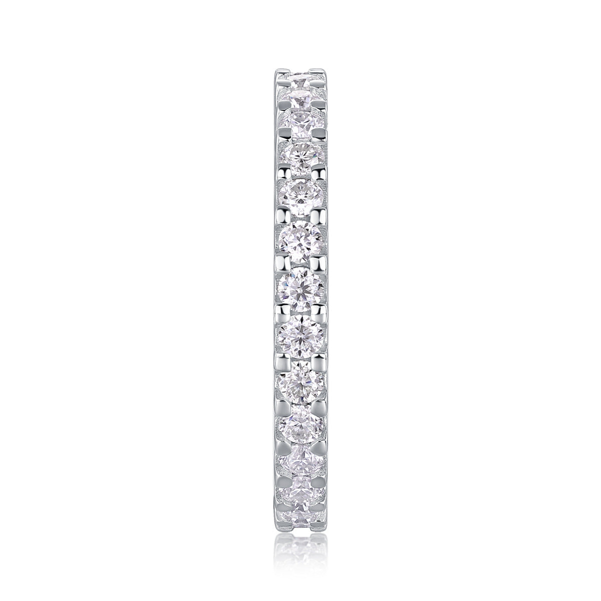 S925 18K Gold Plated Moissanite Ring Setting for Women