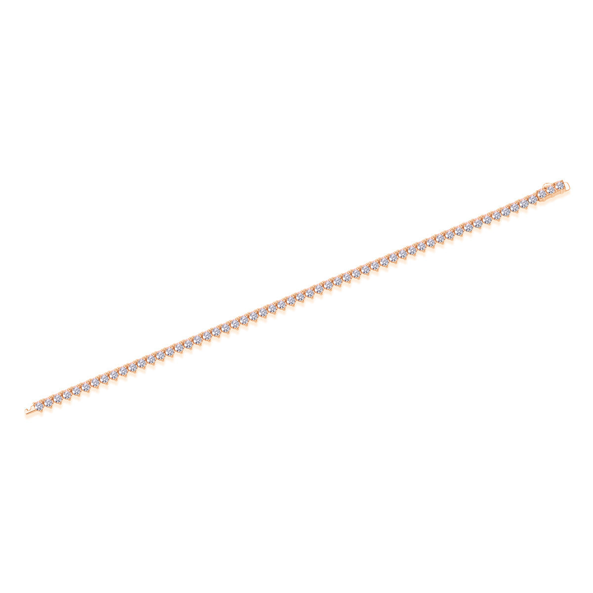 Moissanite Tennis Bracelet for Women S925 18K Gold Plated