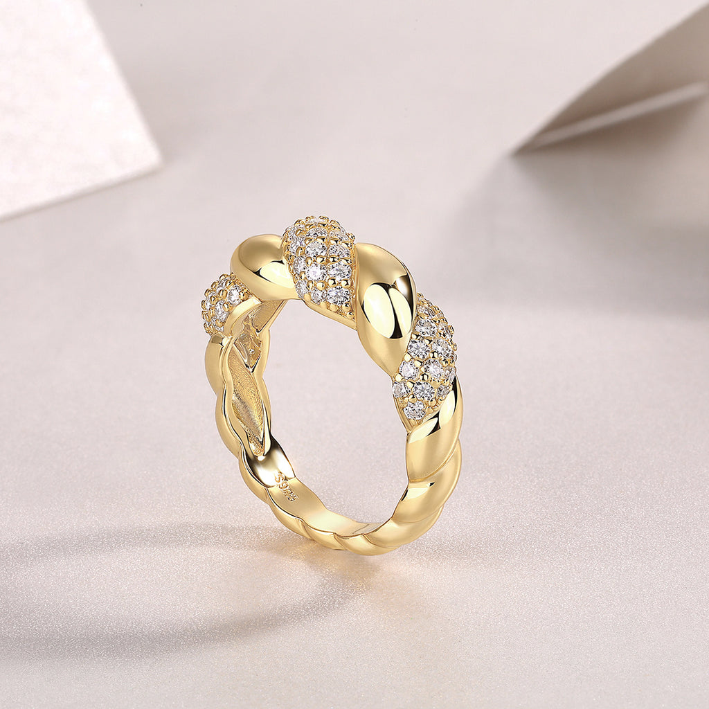 3 Carat Fashion Moissanite Ring for Men and Women Couples