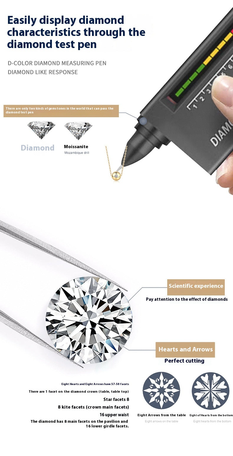 3 Carat Moissanite Engagement Wedding Ring for Women