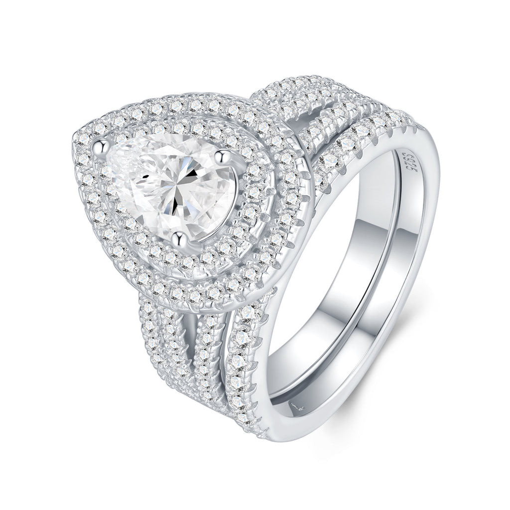 Luxurious Moissanite Diamond Ring for Women
