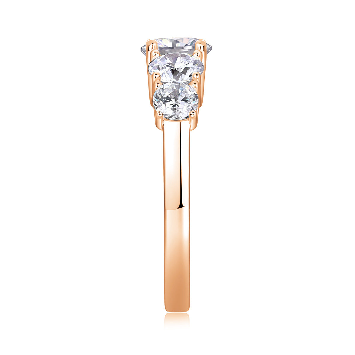 1 Carat D-VVS1 Lab Grown Diamond Ring for Women