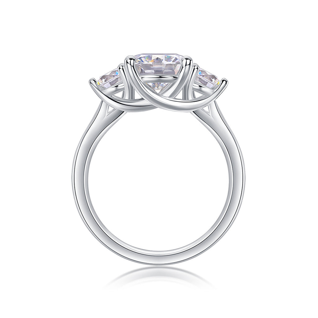 2.28CT Moissanite Diamond Engagement  Ring for Women