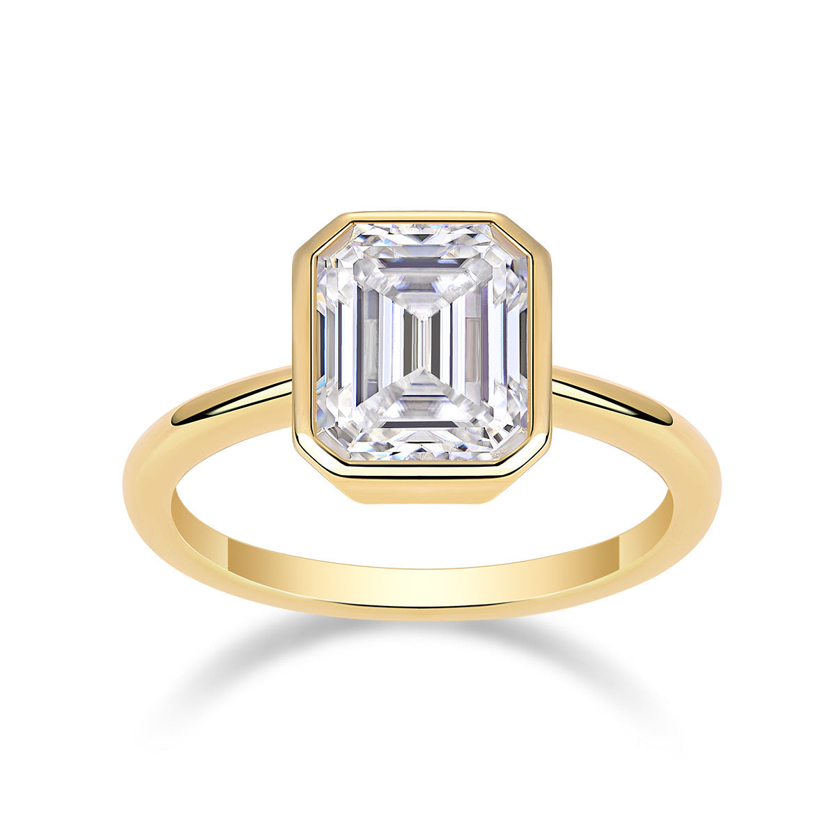 6 Carat Moissanite Engagement Diamond Ring For Women