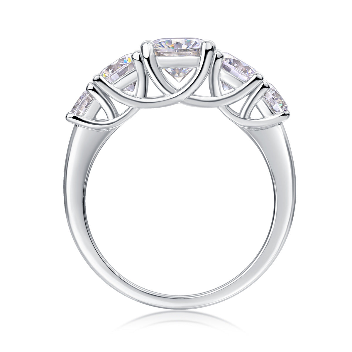 1 Carat D-VVS1 Lab Grown Diamond Ring for Women