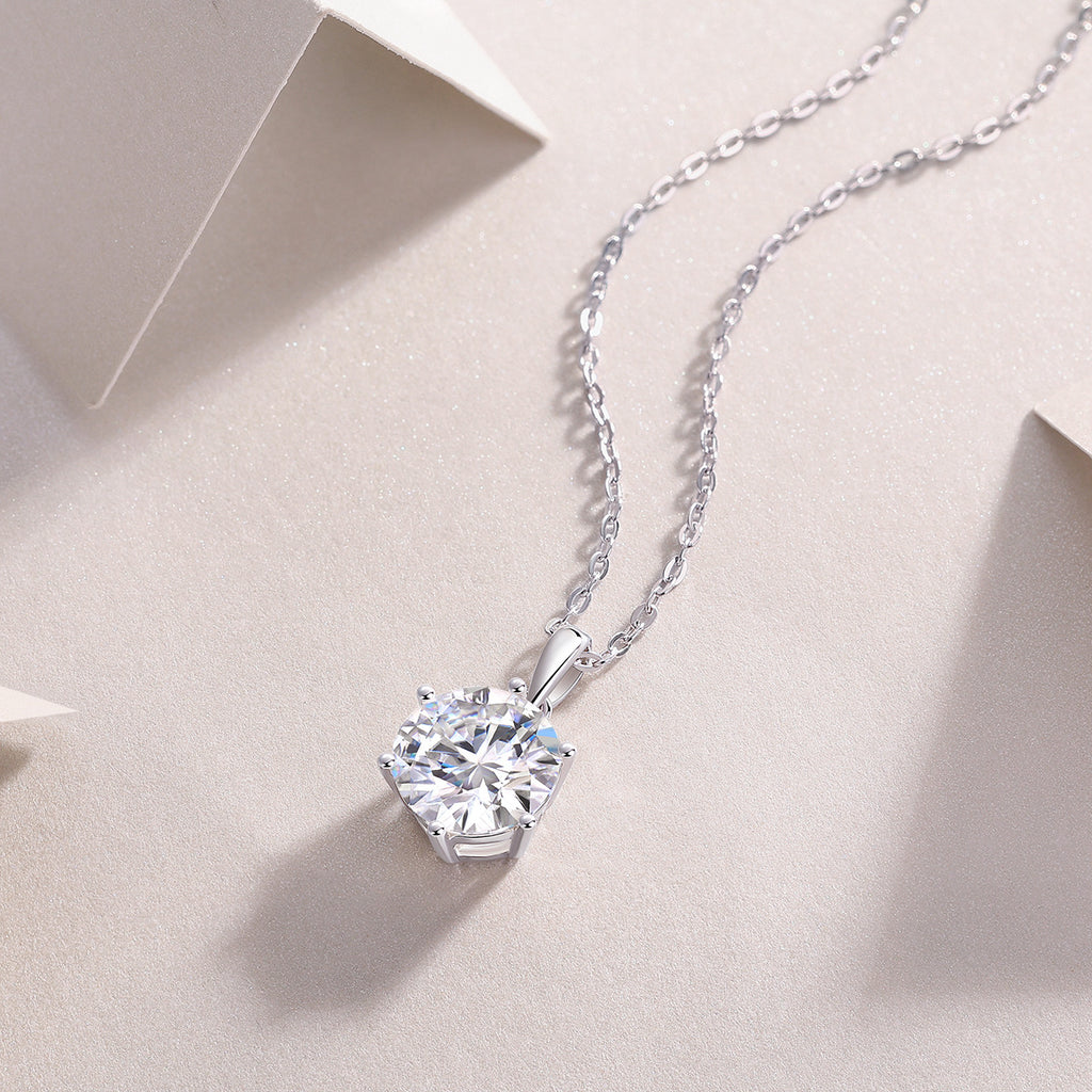 1 Carat D-VVS1 Lab-Grown Diamond Pendant (Necklace Not Included)