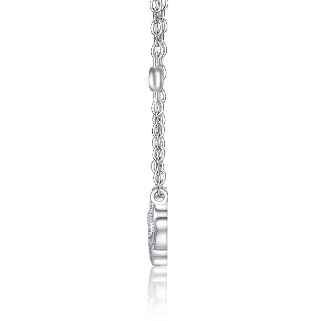 Love Moissanite jewelry Fairy Diamond Necklace for Women