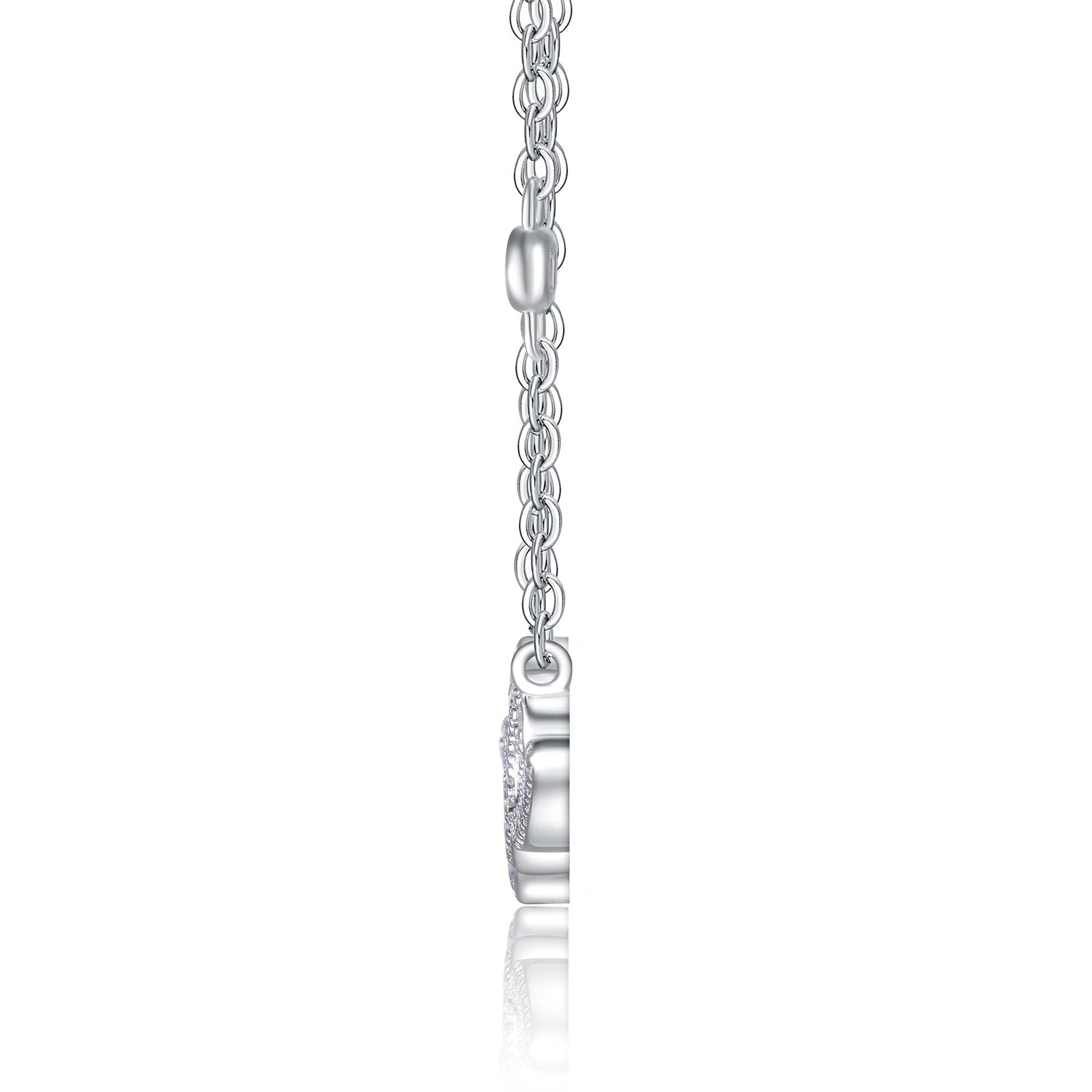 Love Moissanite jewelry Fairy Diamond Necklace for Women