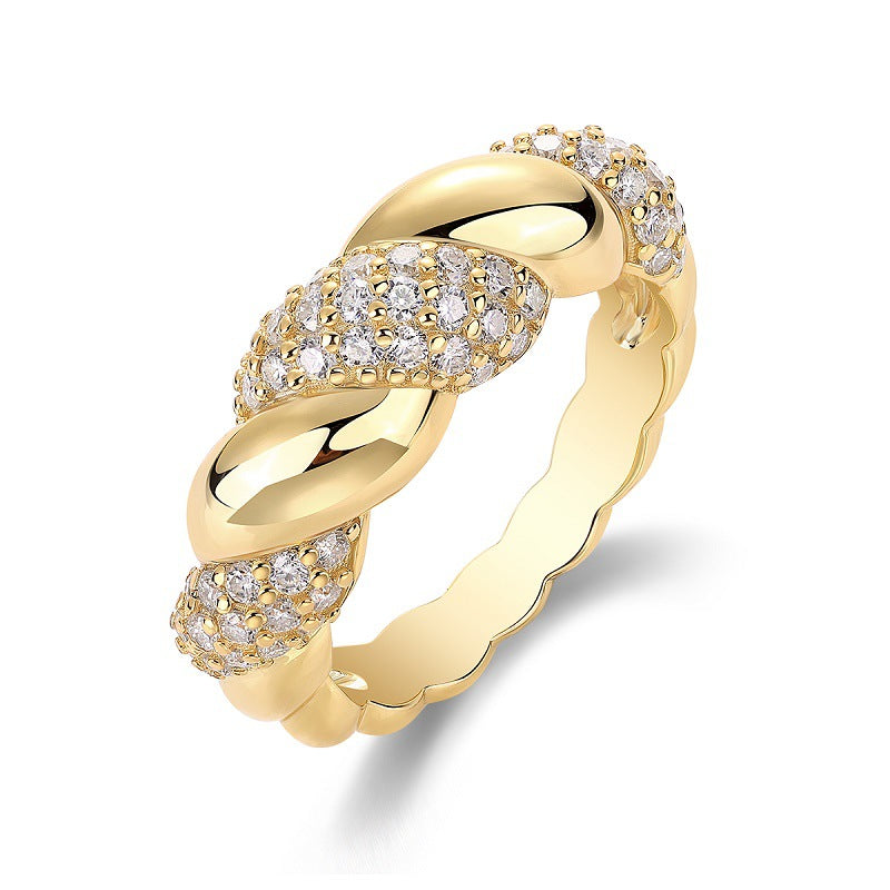 3 Carat Fashion Moissanite Ring for Men and Women Couples