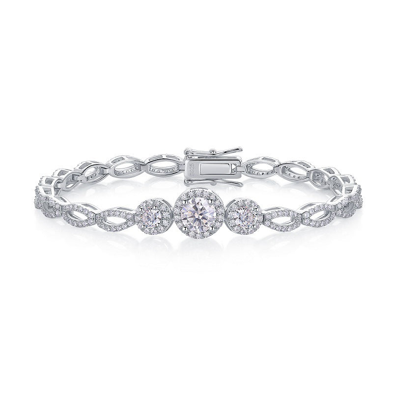 Moissanite Bracelet for Women