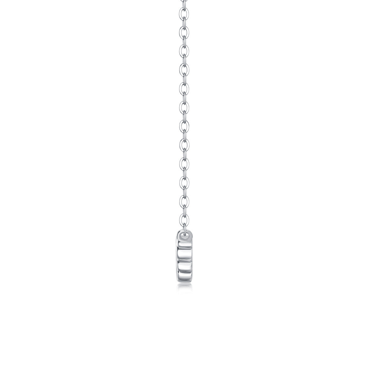 Reciprocating Moissanite Clavicle Necklace For Women