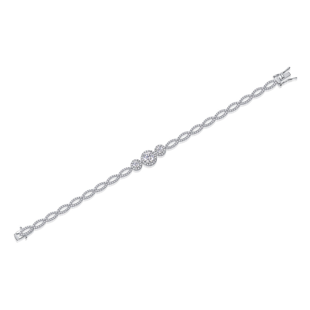 Moissanite Bracelet for Women