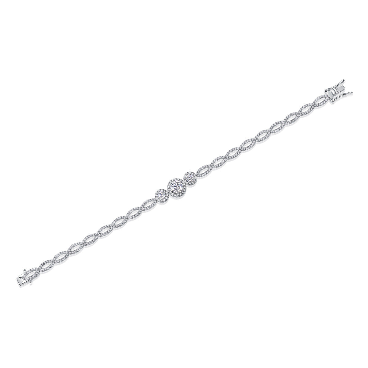 Moissanite Bracelet for Women