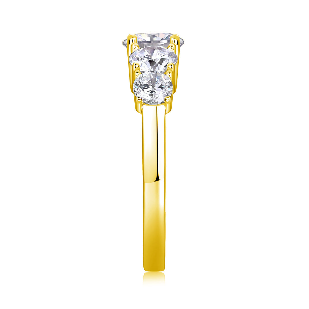 1 Carat D-VVS1 Lab Grown Diamond Ring for Women