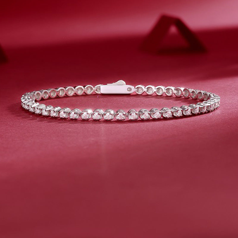 Moissanite Diamond Tennis Bracelet for Women