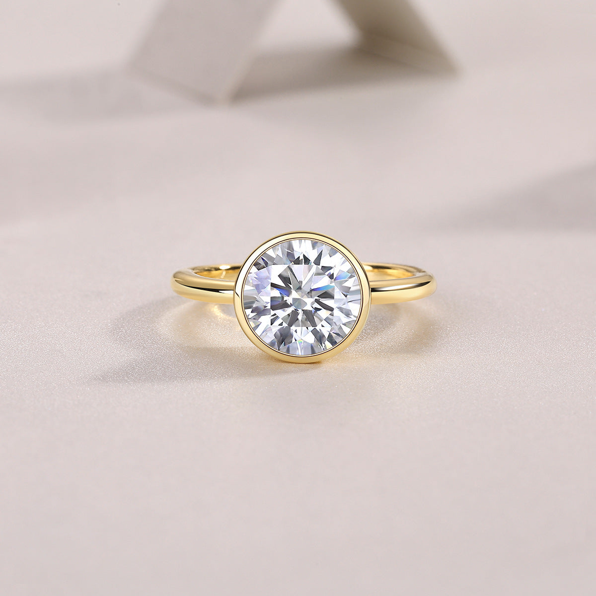 3 Carat Moissanite Diamond Engagement Ring for Women