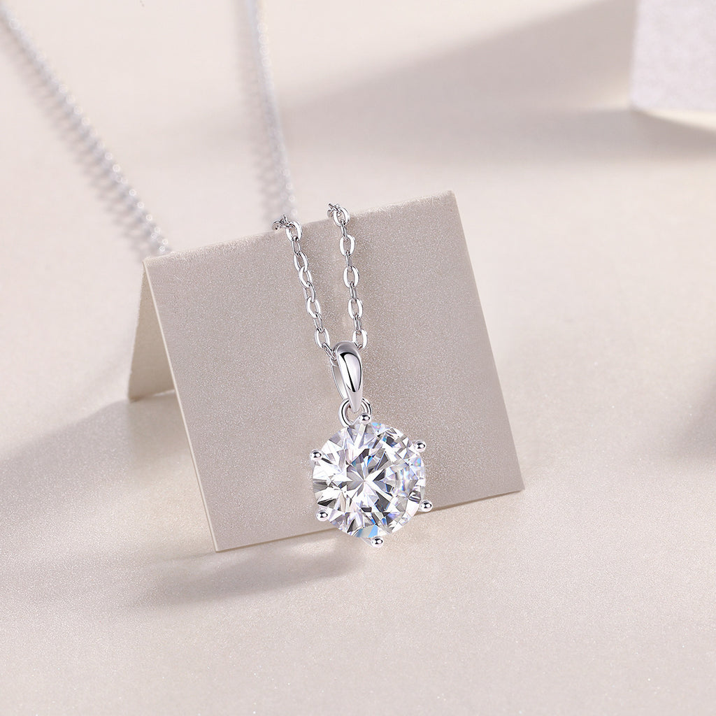 1 Carat D-VVS1 Lab-Grown Diamond Pendant (Necklace Not Included)