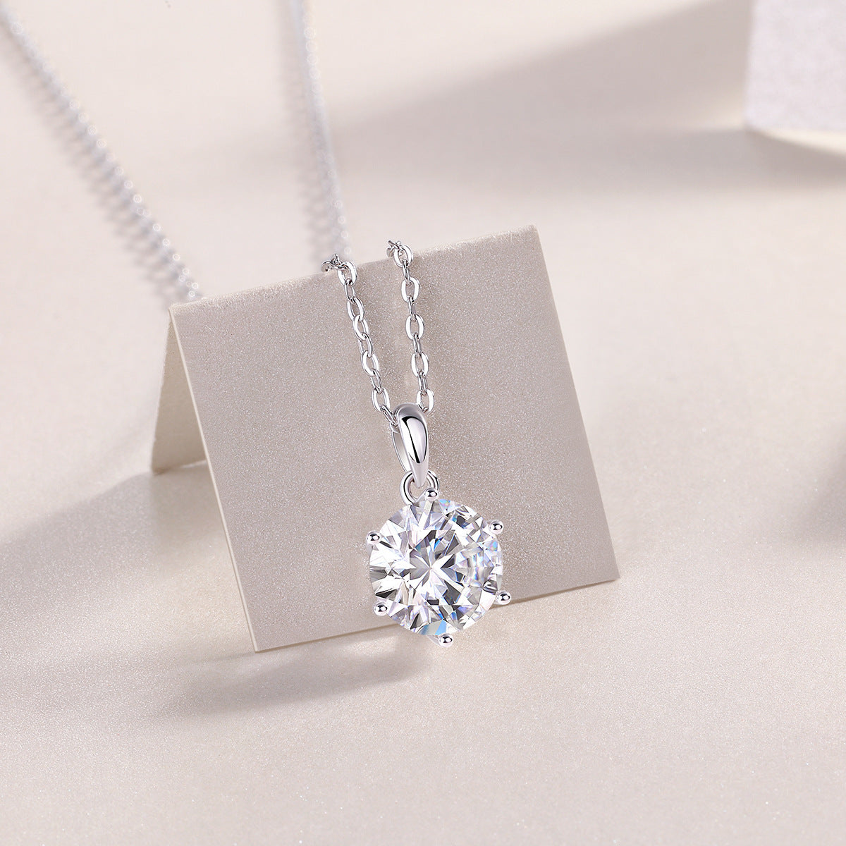 1 Carat D-VVS1 Lab-Grown Diamond Pendant (Necklace Not Included)