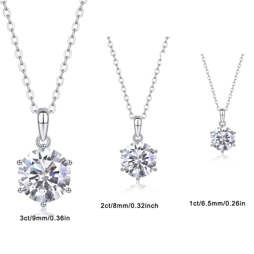 1 Carat D-VVS1 Lab-Grown Diamond Pendant (Necklace Not Included)