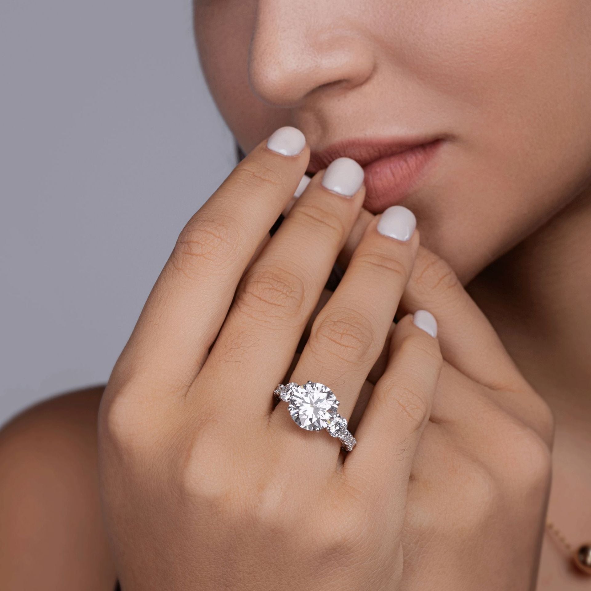 5 Carat Moissanite Wedding Engagement Ring for Women