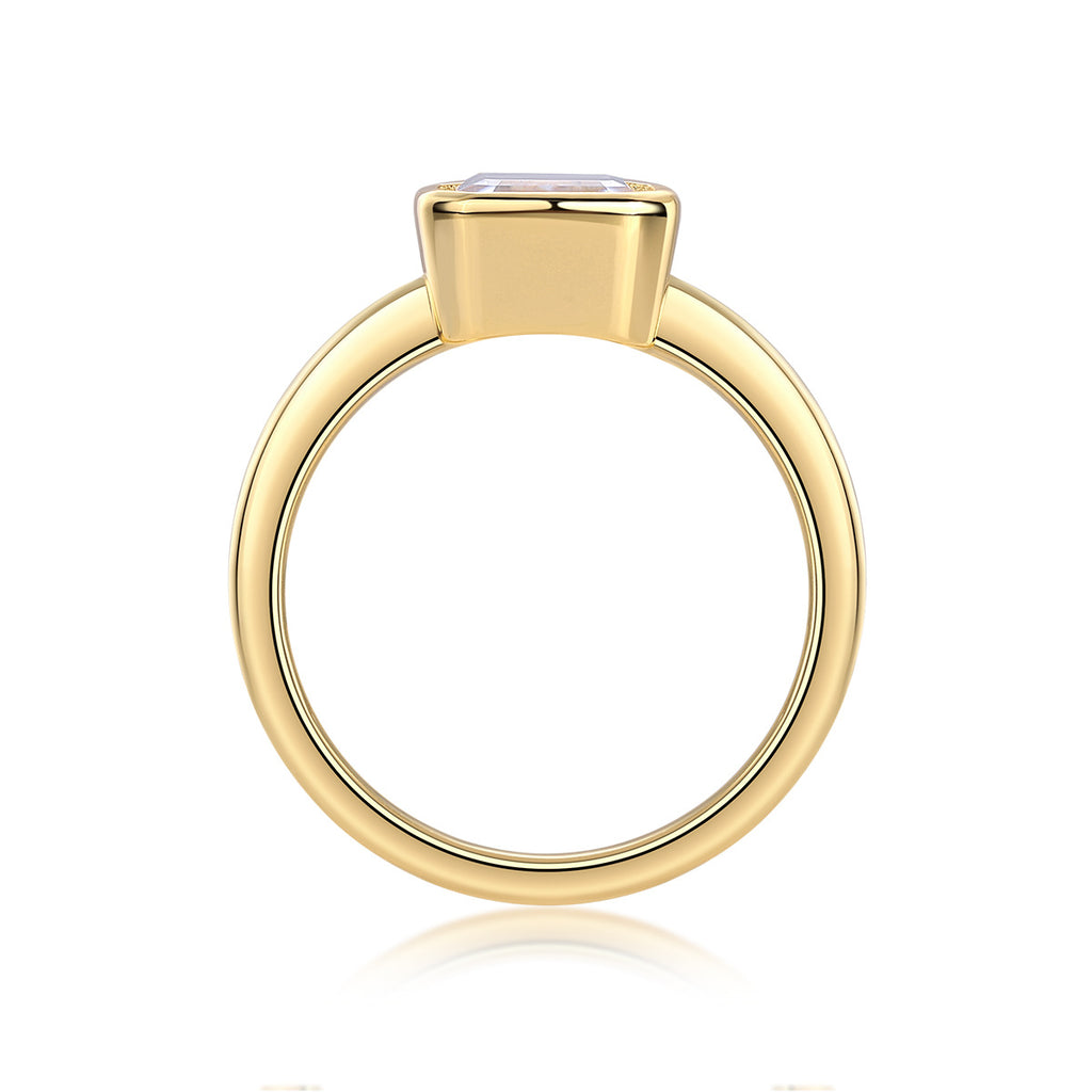6 Carat Moissanite Engagement Diamond Ring For Women