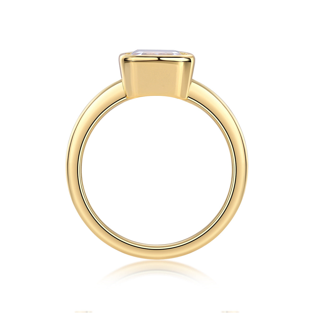 6 Carat Moissanite Engagement Diamond Ring For Women