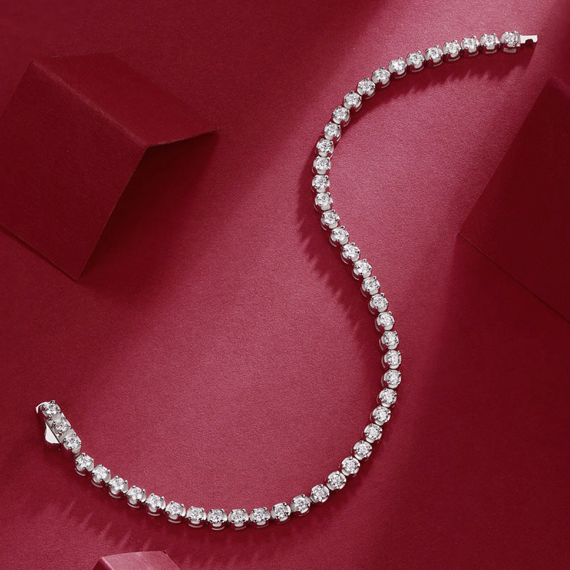 Moissanite Diamond Tennis Bracelet for Women