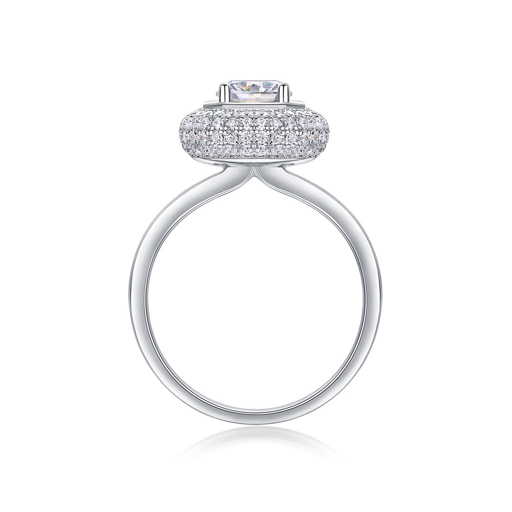 1 Carat D-VVS1 Lab Grown Diamond Ring for Women