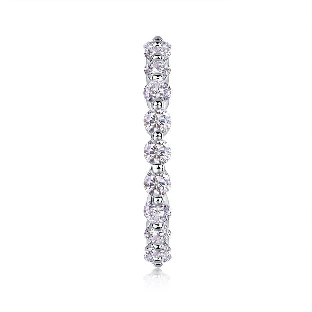 5CT Moissanite Diamond Ring Setting for Women S925 18K Gold Plated