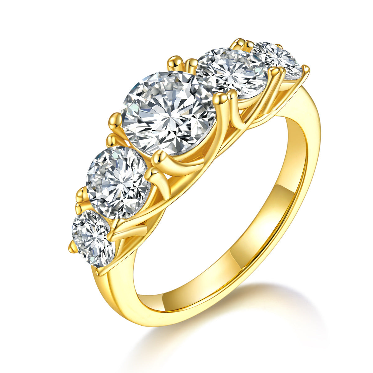 1 Carat D-VVS1 Lab Grown Diamond Ring for Women