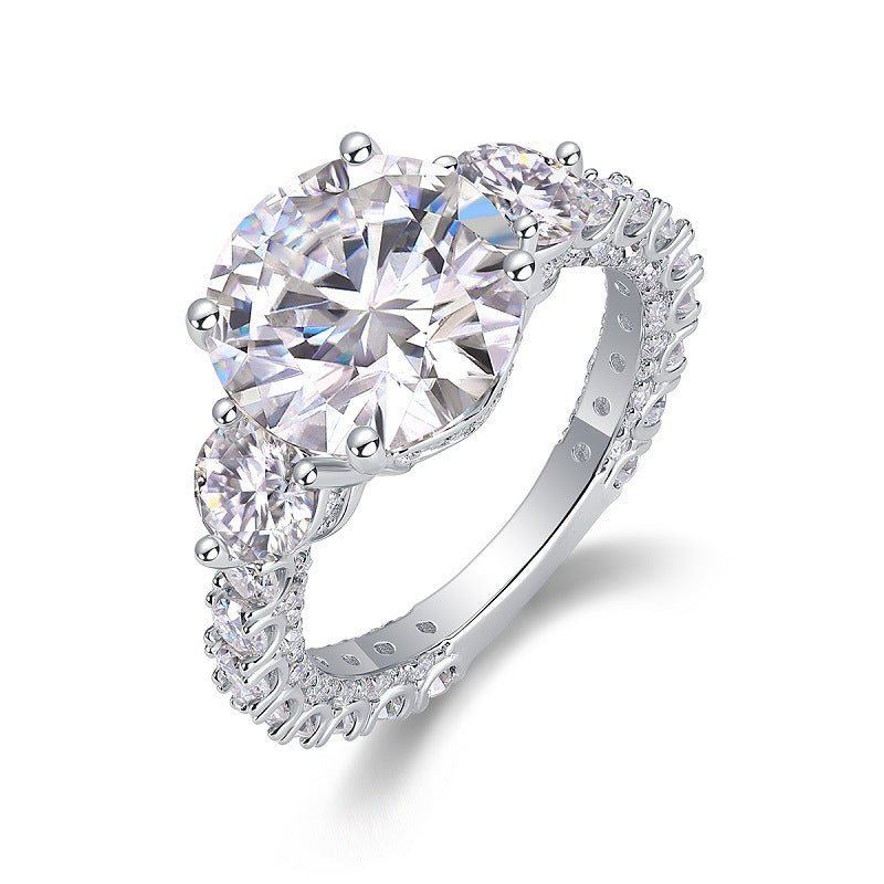 5 Carat Moissanite Wedding Engagement Ring for Women