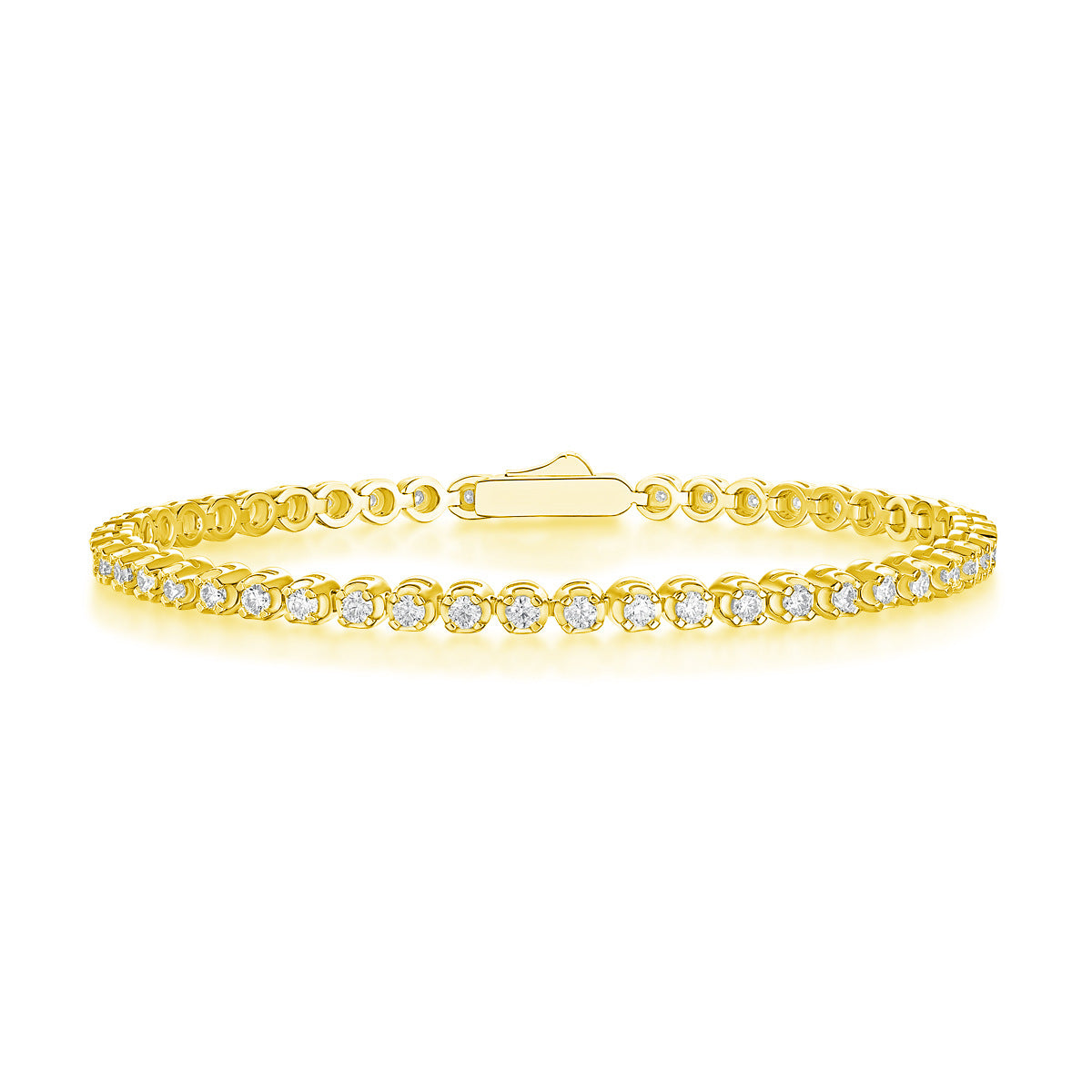 Moissanite Diamond Tennis Bracelet for Women
